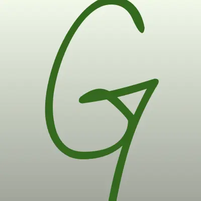 GLAZBURG, салон оптики, лого-визитка